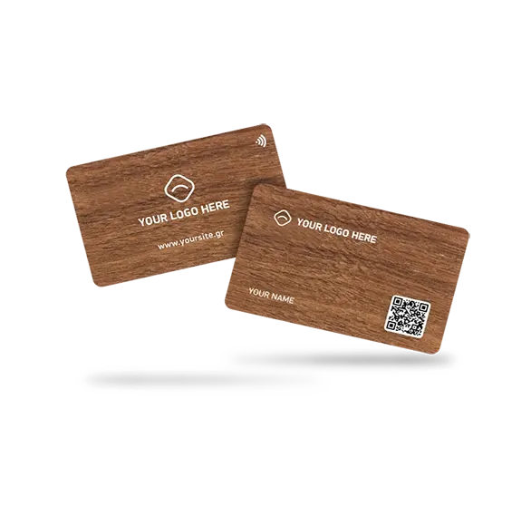 Ξύλινη NFC κάρτα