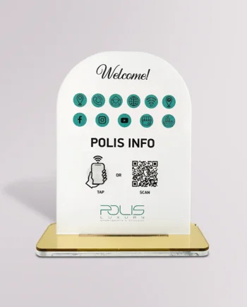 Hotel Info NFC Stand Classic